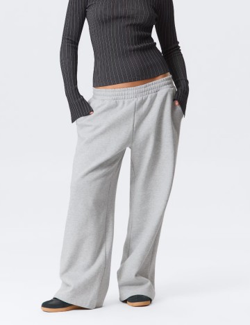 Pantaloni de trening WEEKDAY, gri