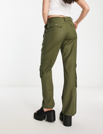 Pantaloni Reclaimed vintage, kaki