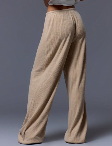 Pantaloni Shein MUSERA, bej