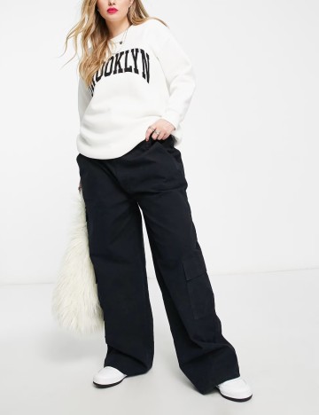 Jeans ASOS, bleumarin