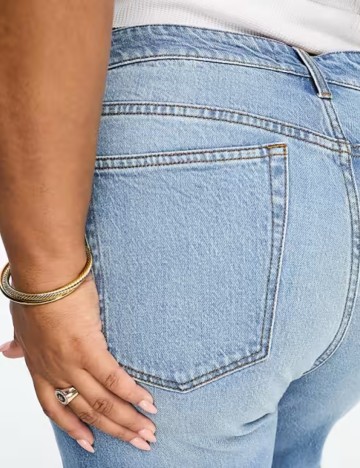 Jeans ASOS, albastru