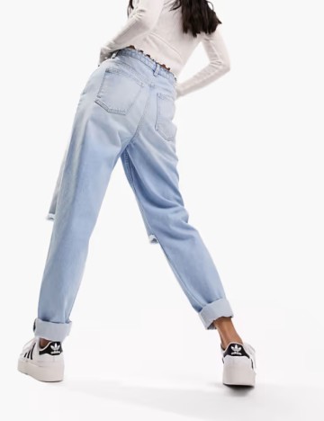 Jeans ASOS, albastru