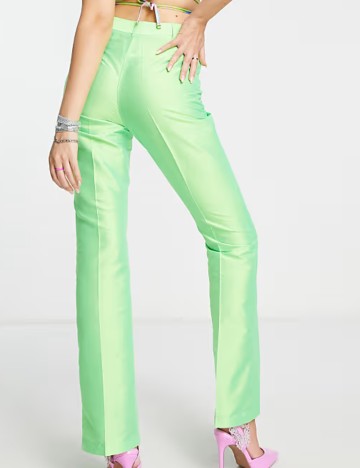 Pantaloni Collusion, verde