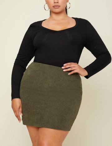 Bluză Shein Curve+, negru