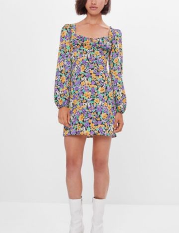 Rochie mini Bershka, mix culori