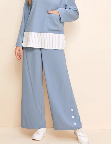 Pantaloni Shein, albastru