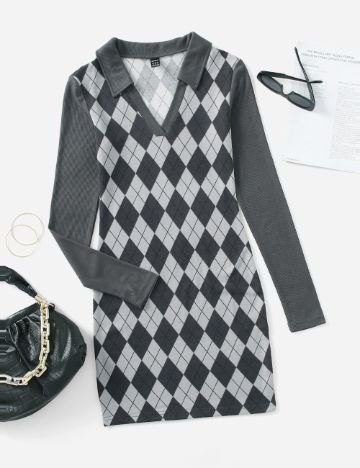 Rochie mini Shein, mix culori