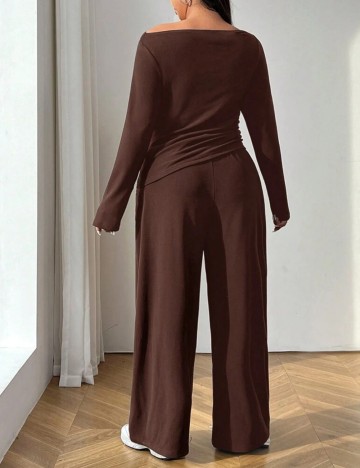 Compleu Shein Curve+, maro