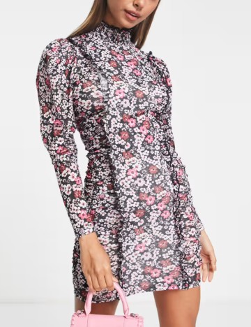 Rochie mini Miss Selfridge, mix culori