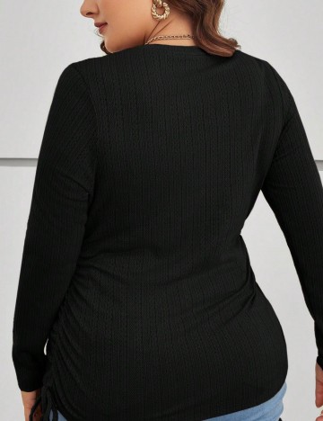 Bluză Shein Curve+, negru