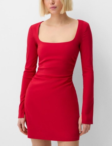 Rochie mini Bershka, roșu