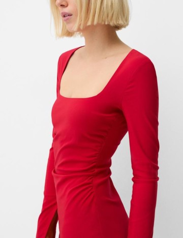 Rochie mini Bershka, roșu