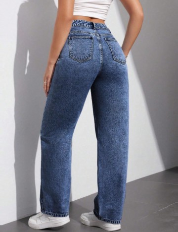 Jeans Shein, albastru