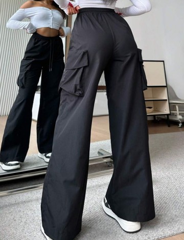 Pantaloni Shein, negru