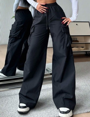 Pantaloni Shein, negru