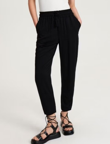 Pantaloni River Island, negru