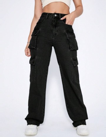 Jeans Shein, negru