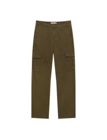Pantaloni Pull&Bear, kaki
