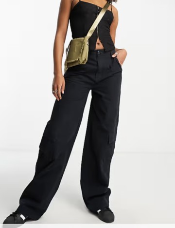 Pantaloni ASOS, negru