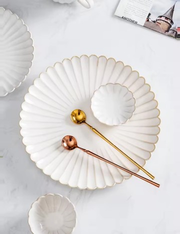 Platou pentru servire Shein, bej