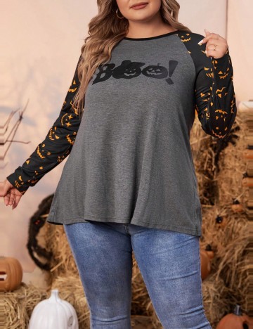 Bluză Shein Curve+, mix culori