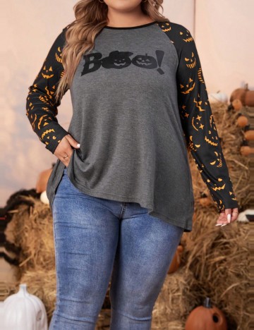 Bluză Shein Curve+, mix culori