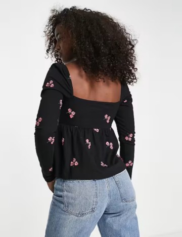 Bluză ASOS, negru
