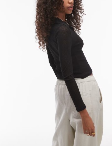 Bluză Topshop, negru