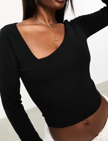 Bluză ASOS, negru