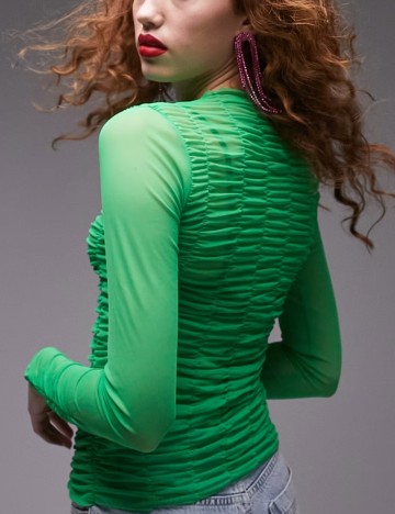 Bluză Topshop, verde