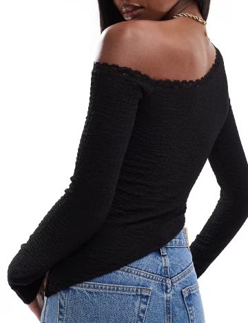 Bluză ASOS, negru