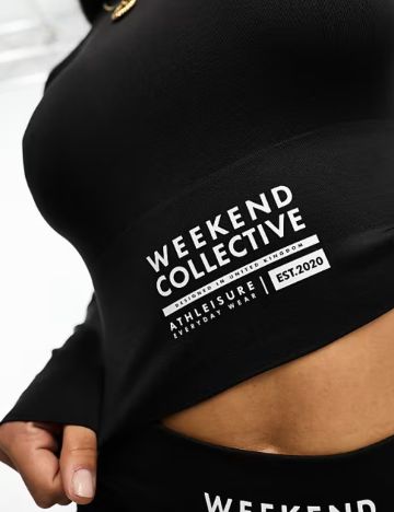 Top ASOS, negru
