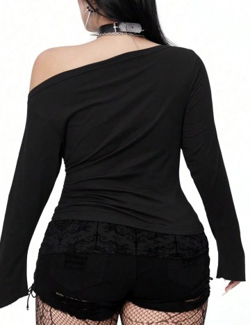 Bluză Shein Curve+, negru