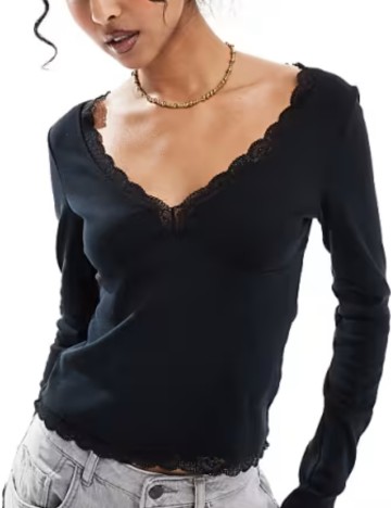 Bluză ASOS, negru