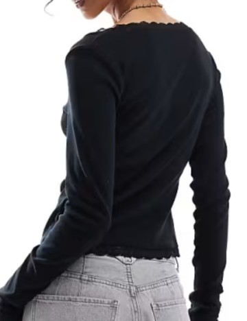 Bluză ASOS, negru