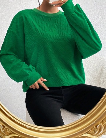 Bluză Shein, verde