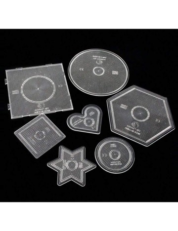 Șablon pentru mărgele Hama Shein, transparent