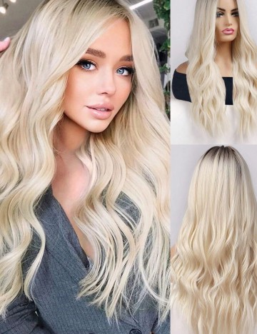 Perucă Shein, blond