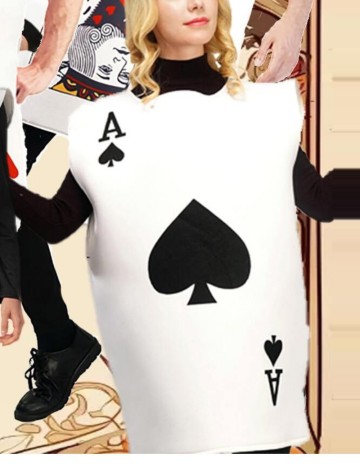 Costum Halloween Shein, alb