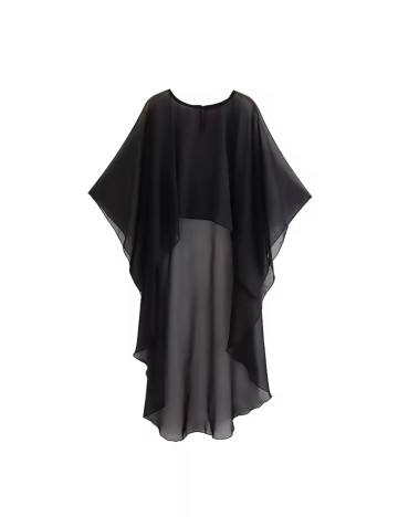 Poncho Shein, negru
