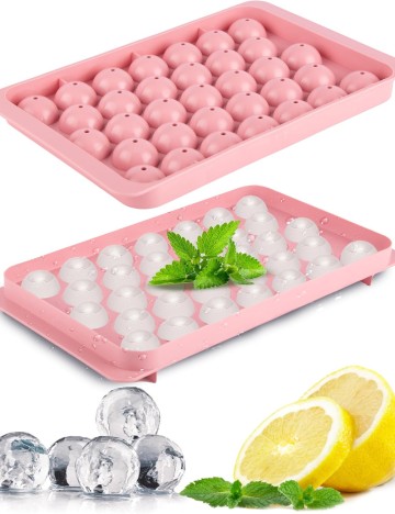 Forma pentru cuburi de gheata Shein, roz