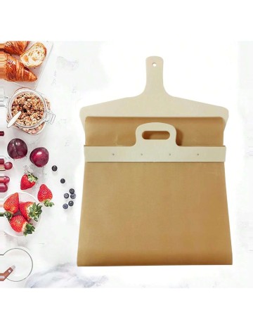 Ustensilă glisantă  pentru pizza Shein, maro