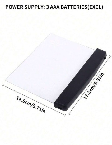 Lampă cu led Shein, negru