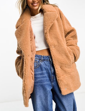 Palton ASOS, cărămiziu