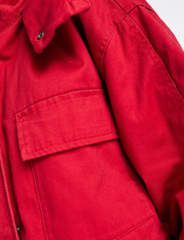 Geacă ASOS, roșu