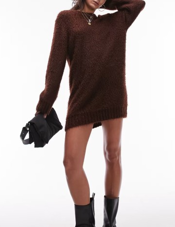 Rochie mini Topshop, maro