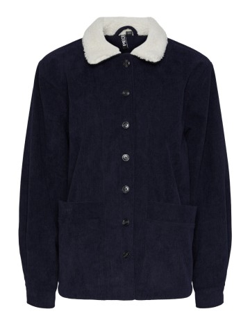 Jachetă Pieces, albastru