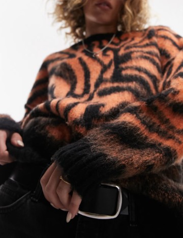 Pulover Topshop, mix culori