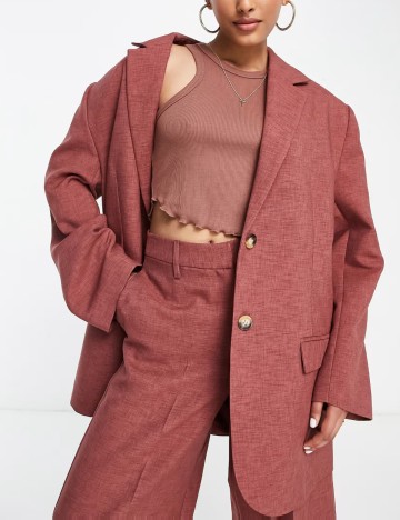 Sacou ASOS, cărămiziu