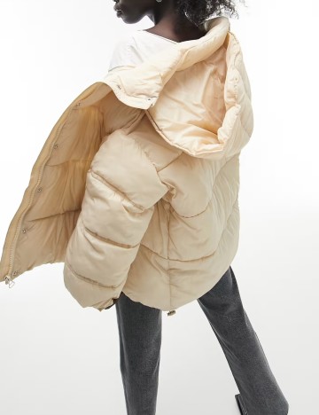 Geacă Topshop, crem